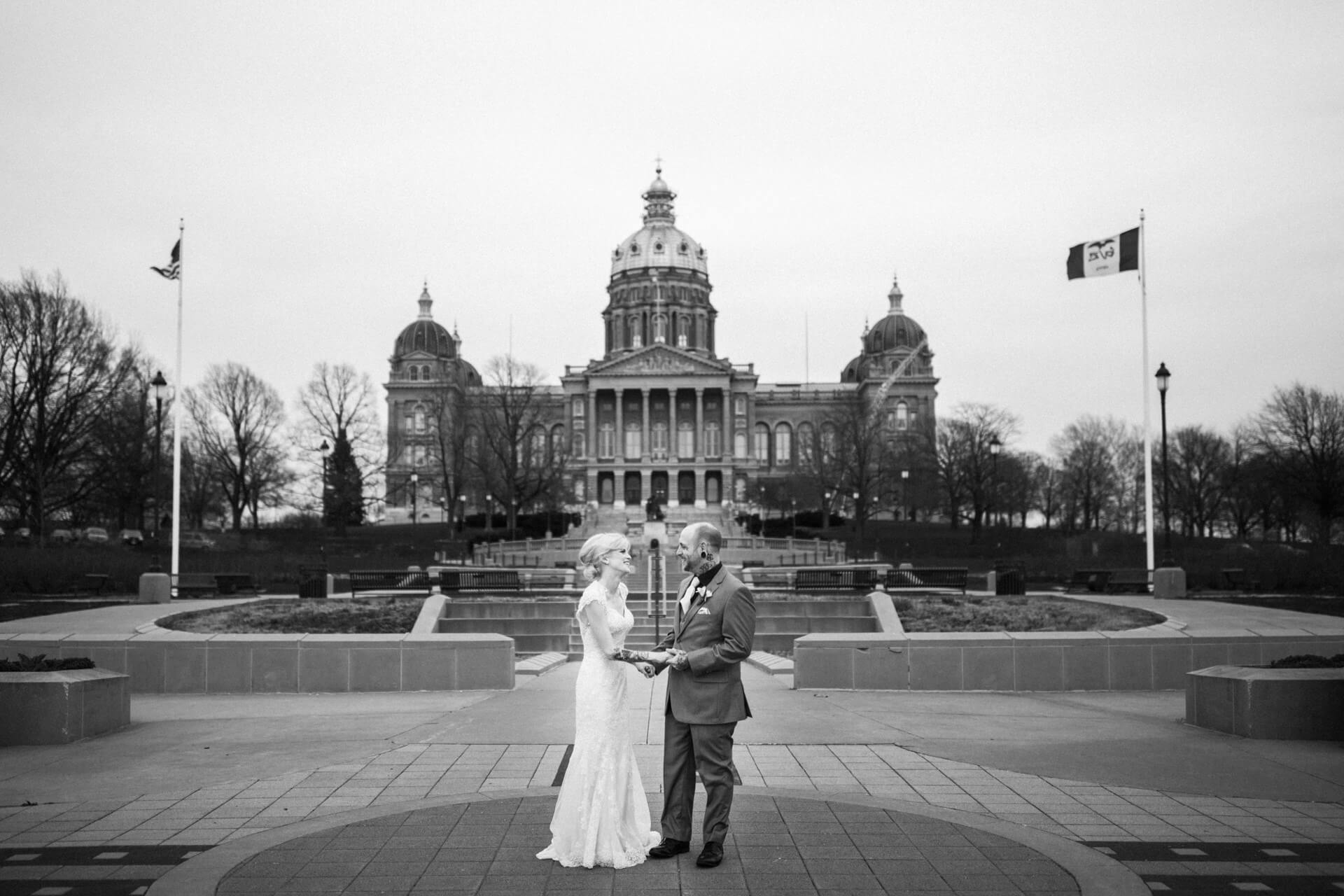 Des Moines Botanical Gardens Wedding Montana Wedding Photographers | Cluney Photography