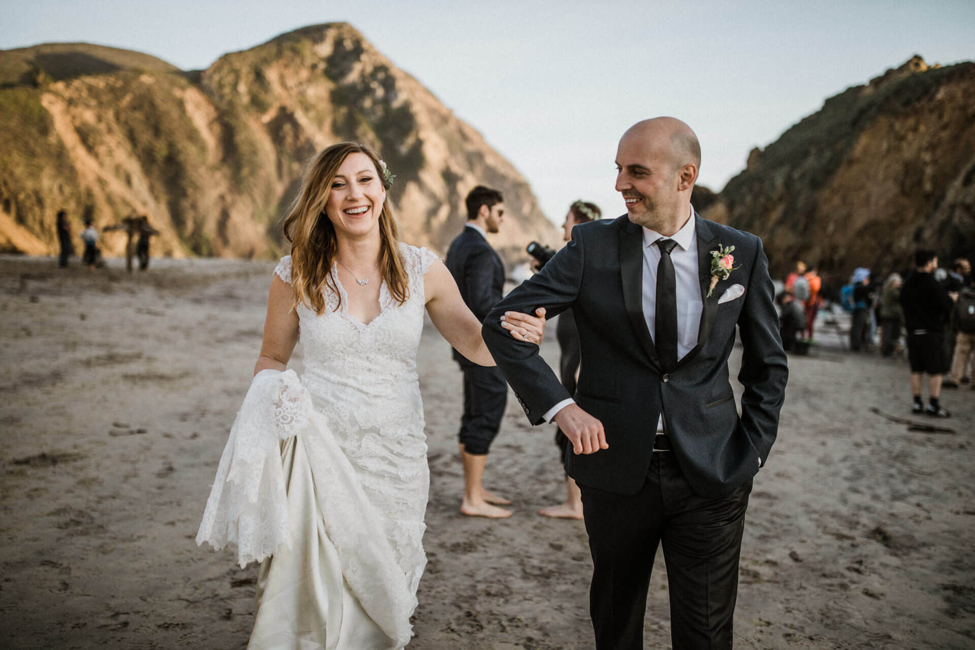 Big Sur Pfeiffer Beach Elopement Photography Montana Wedding Photographers | Cluney Photography