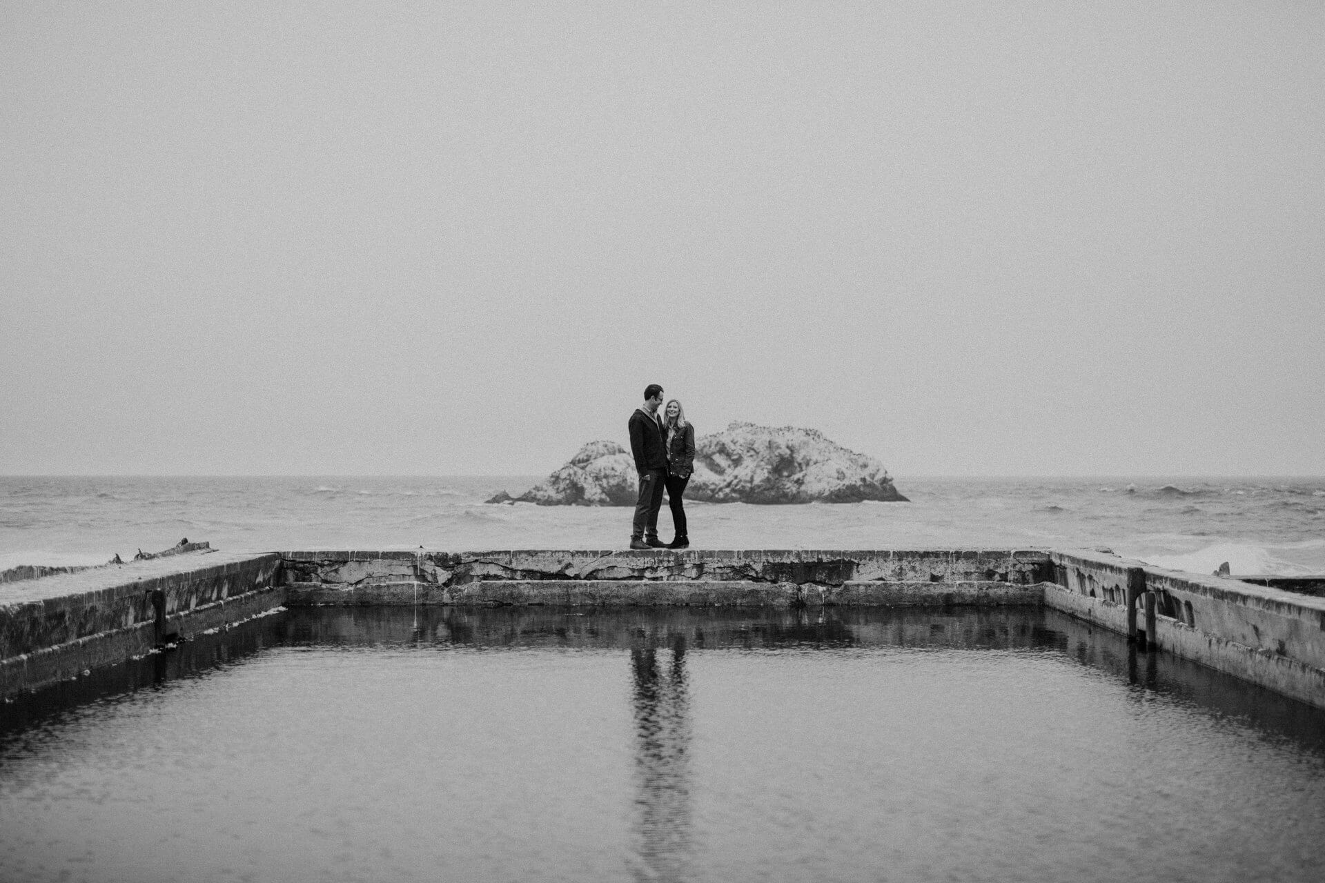 Missoula Wedding Photographers | Cluney Photography Sutro Baths Engagement