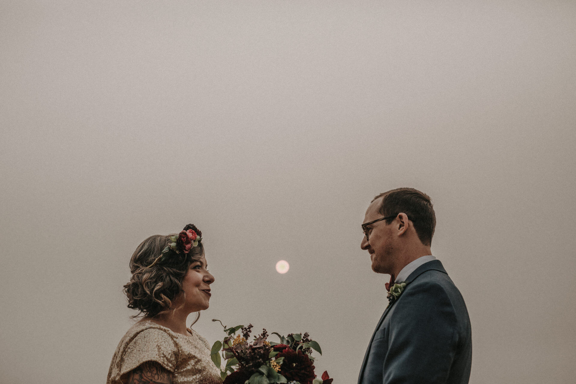 Montana Wedding Photographer Forest Fire Wedding
