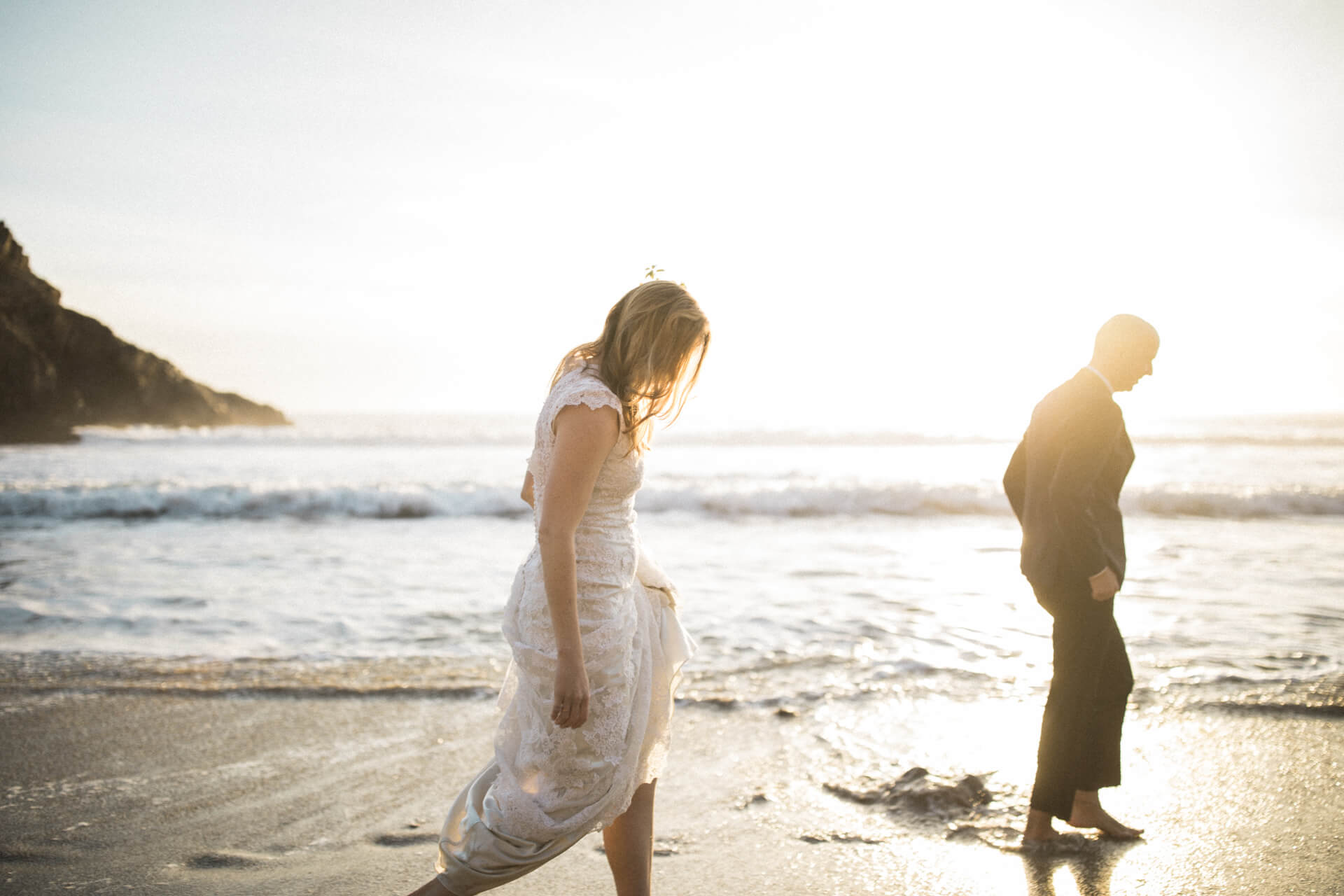 Big Sur Pfeiffer Beach Elopement Photography Montana Wedding Photographer | Cluney Photography