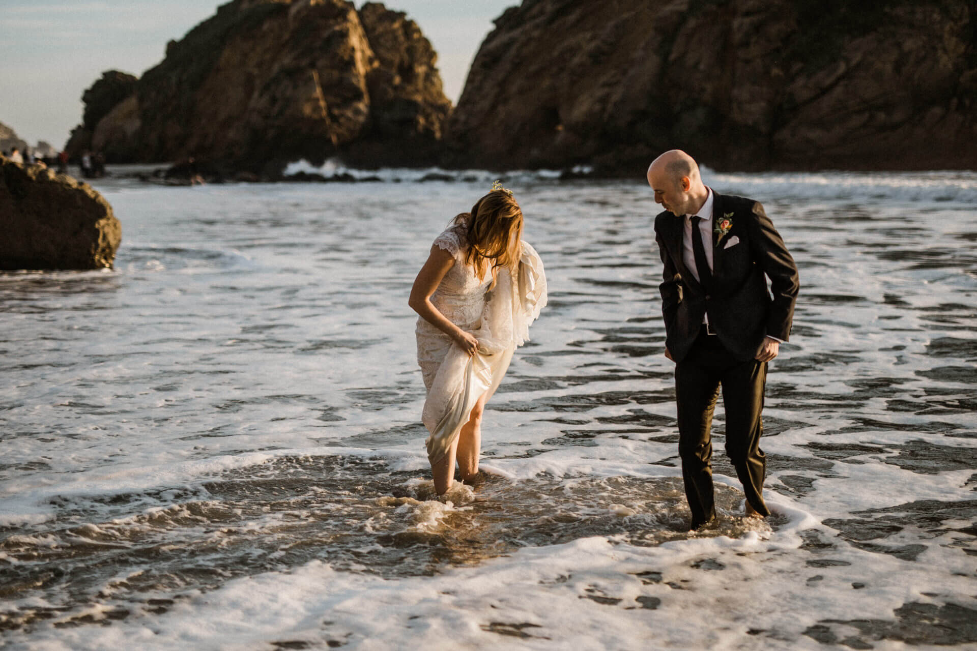 Big Sur Pfeiffer Beach Elopement Photography Montana Wedding Photographer | Cluney Photography