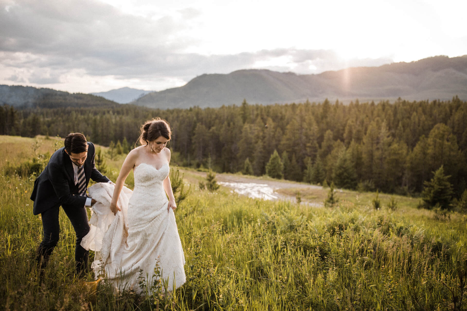 Montana Wedding Photographer Glacier Park Wedding
