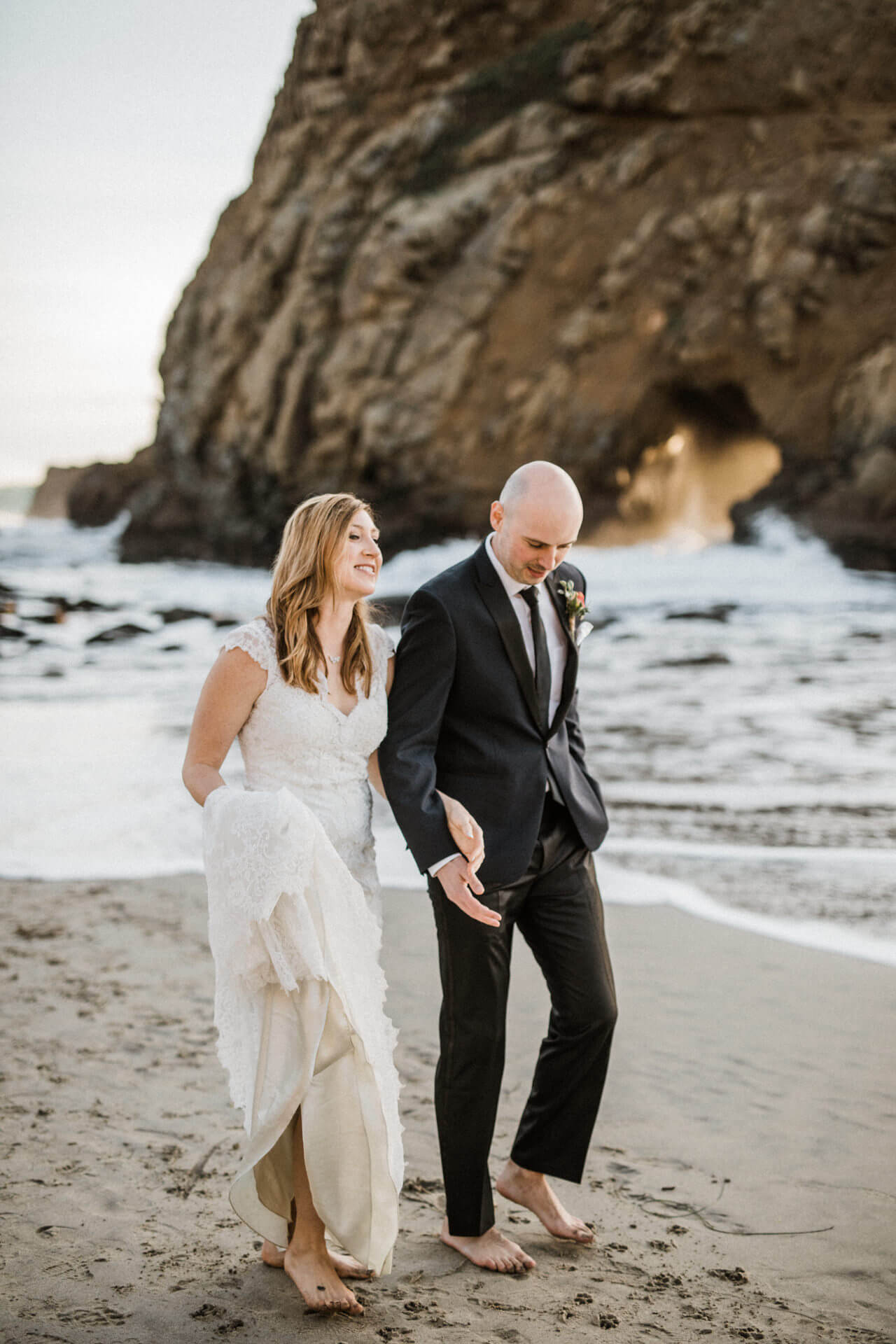 Big Sur Pfeiffer Beach Elopement Photography Montana Wedding Photographer | Cluney Photography