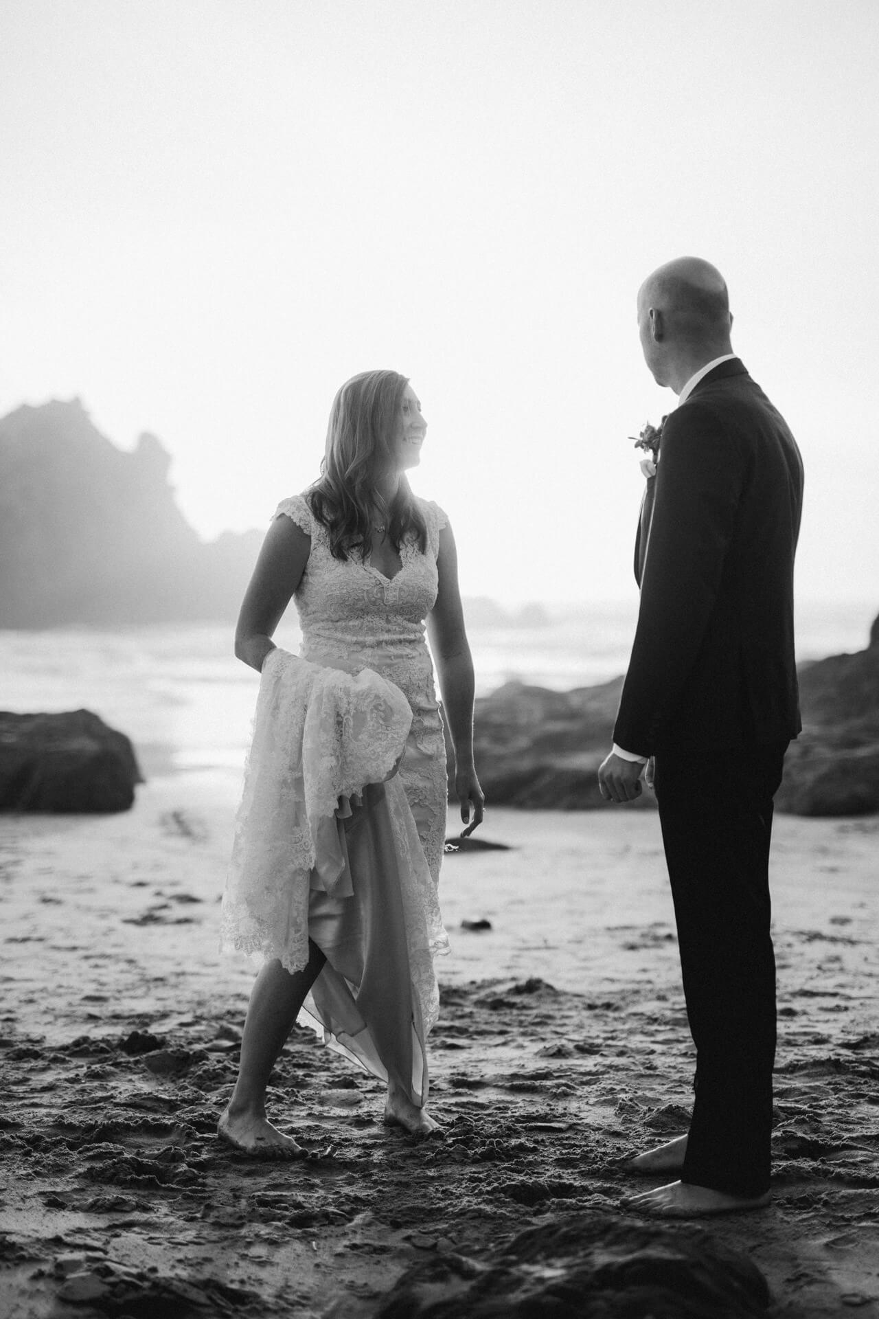 Big Sur Pfeiffer Beach Elopement Photography Missoula Wedding Photographers | Cluney Photography