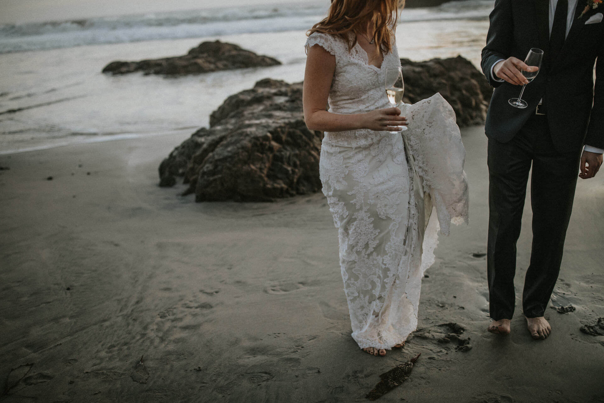 Big Sur Pfeiffer Beach Elopement Photography Missoula Wedding Photography | Cluney Photography