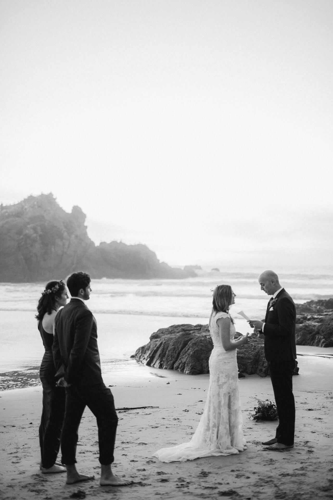 Big Sur Pfeiffer Beach Elopement Photography Big Sur Wedding Photography | Cluney Photography