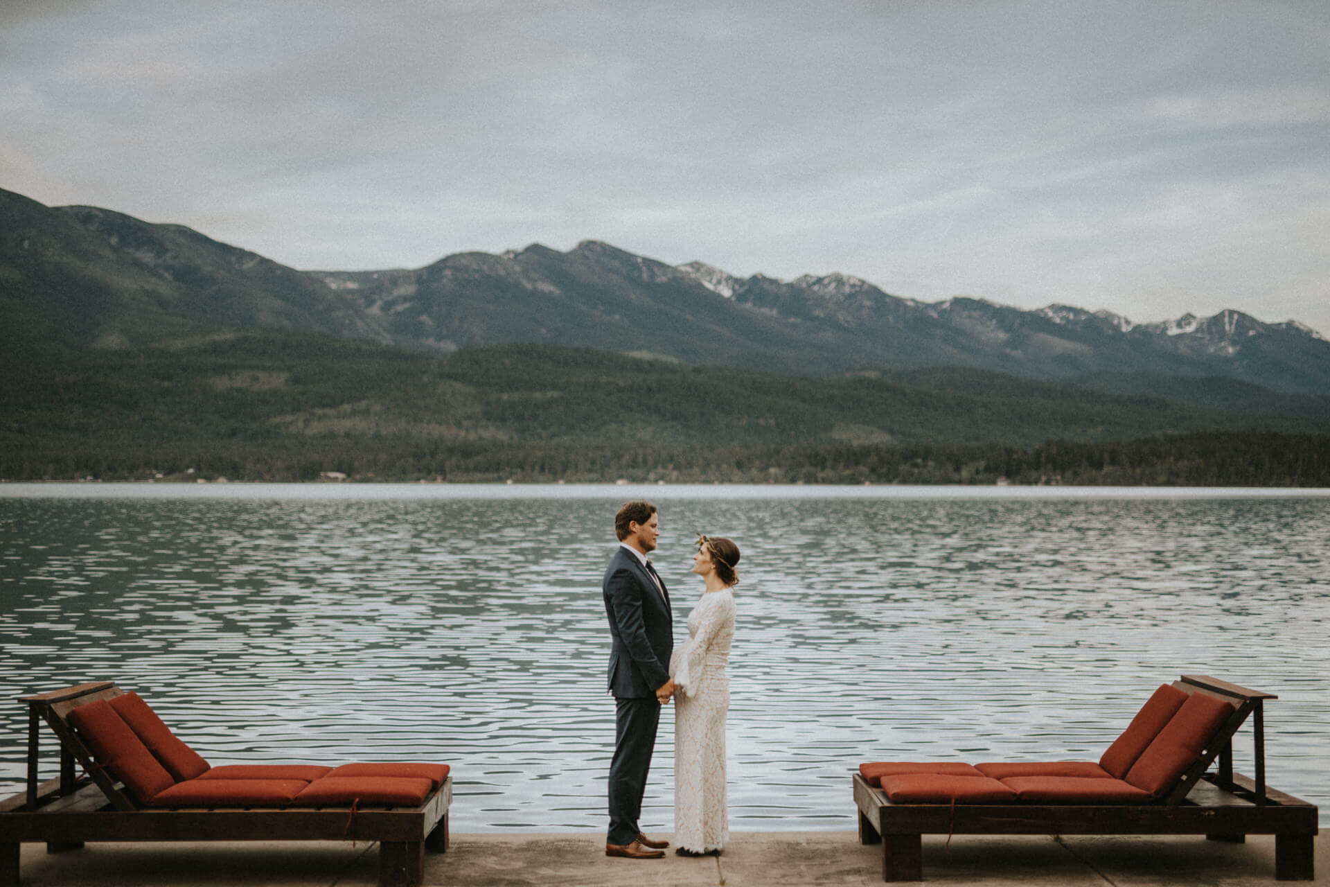 Montana Wedding Photographers flathead lake wedding