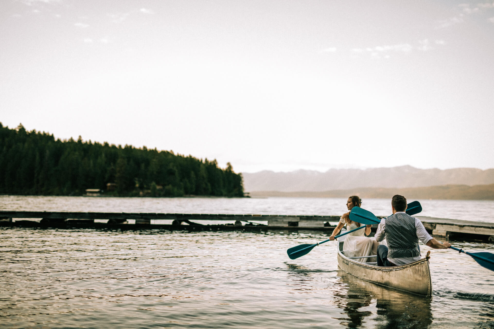 Minnesota Lake Destination Wedding Photography Okaboji Wedding Photographers | Cluney Photography