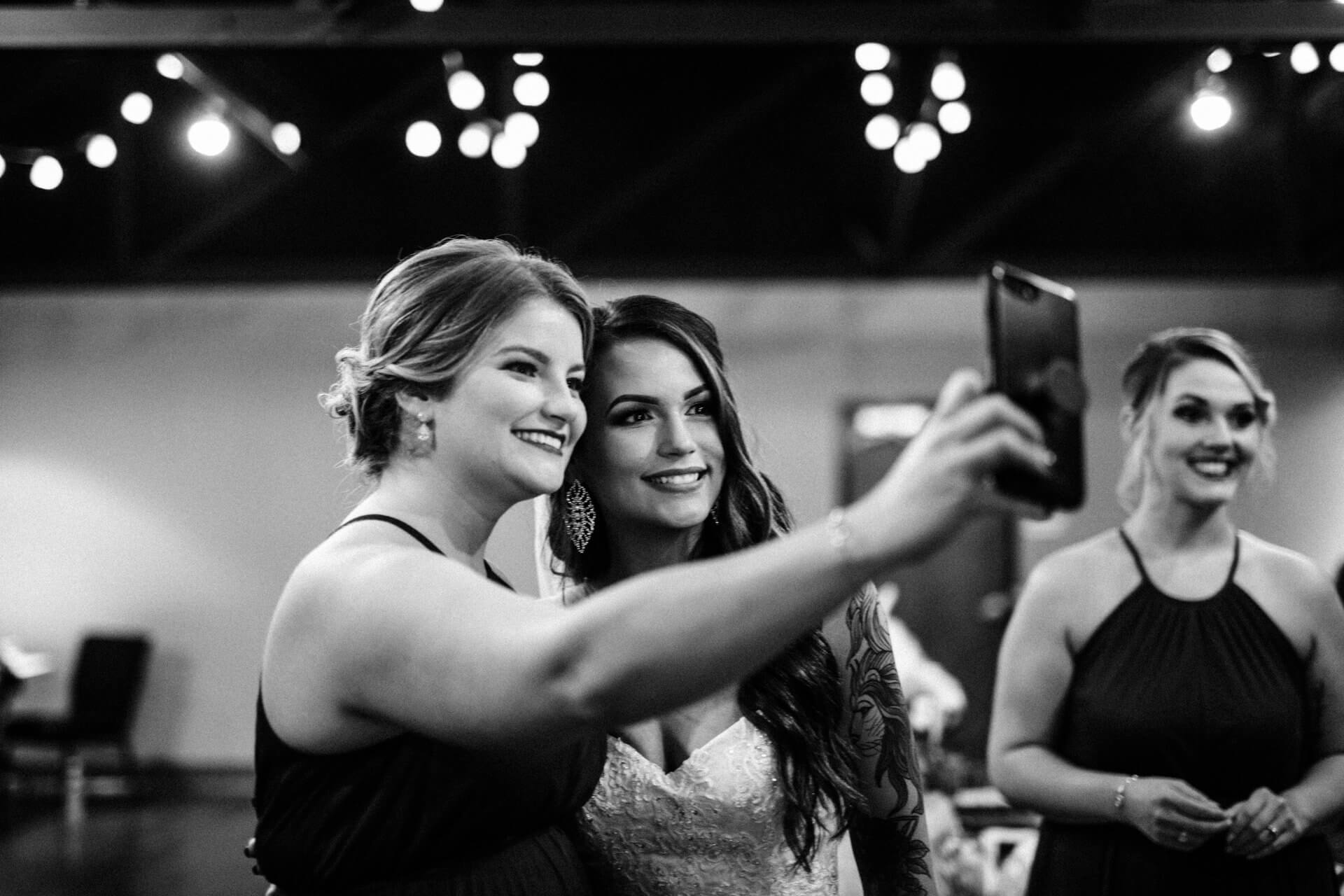 Nashville Wedding Photographers wedding selfie