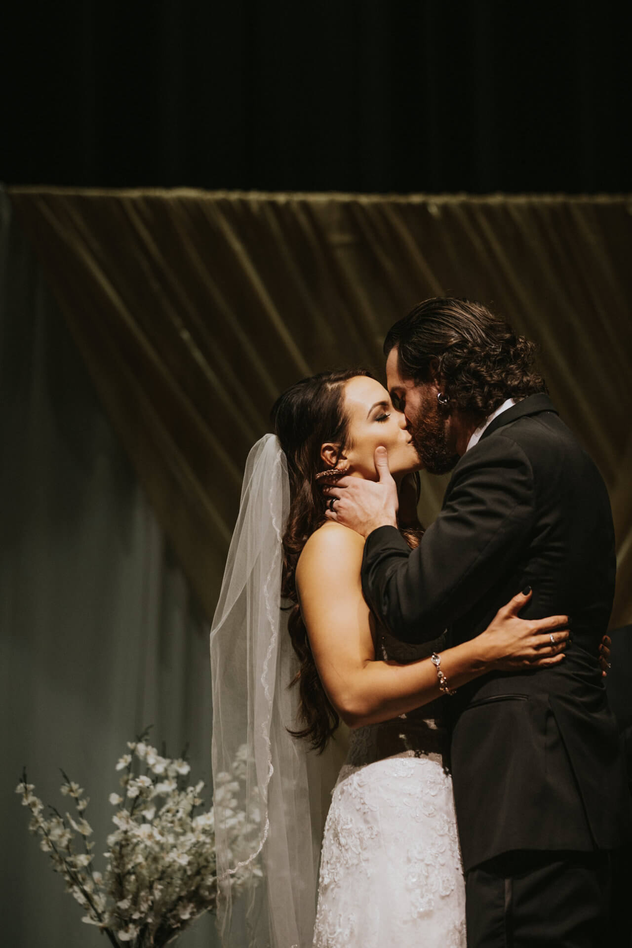 Nashville Wedding Photographers Nashville indoor wedding venue