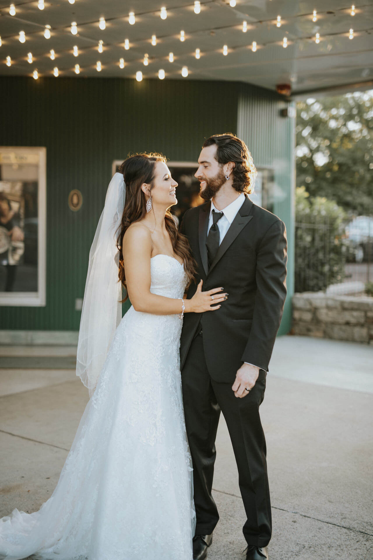 Nashville Wedding Photographers Movie Theatre Wedding