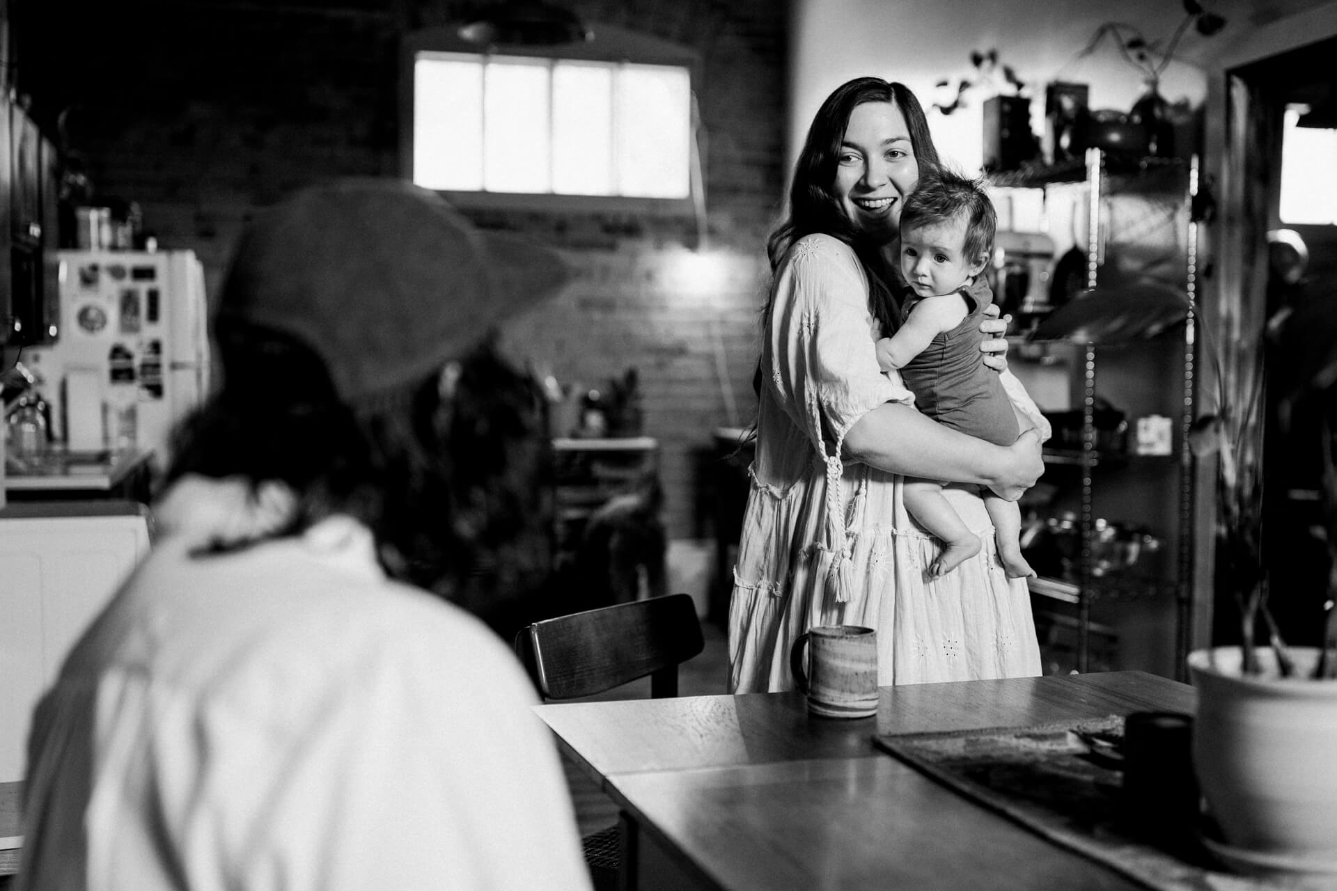Des Moines Family Photographer at home family lifestyle photography in Des Moines, IA
